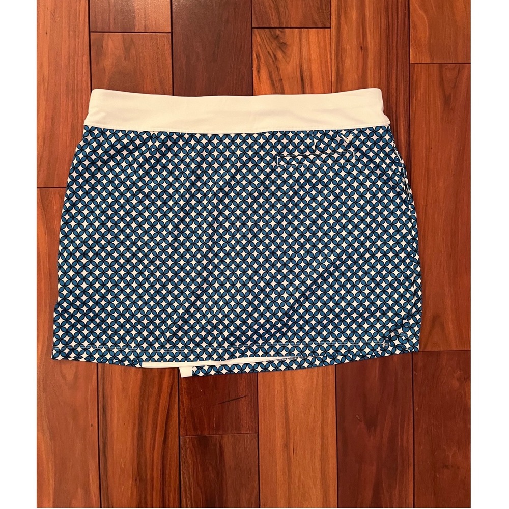 NWT Callaway TrueSculpt Golf Skort Blue‎ Sea Star Geometric Print XL - Picture 7 of 7